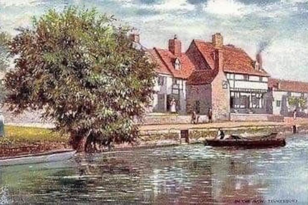 Riverside Cottage テュークスベリー エクステリア 写真